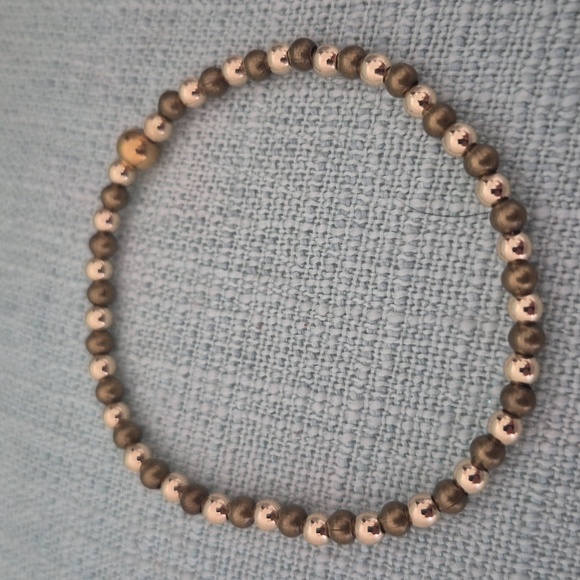 Three 7" BRACLETS BRONZITE ,GOLD, - Picture 5 of 6